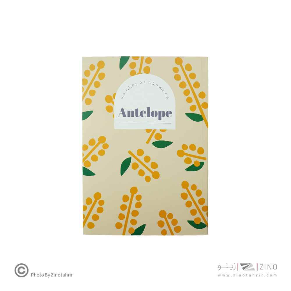 دفتریادداشت(خط دار)21*14ته چسب همین سری FLOWER