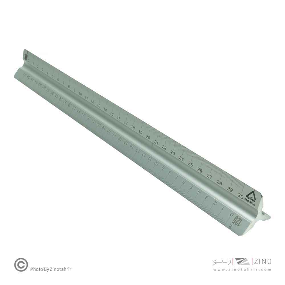 اشل30سانت حرفه ای بدنه آلومینیوم نقره ای MORSA بومیران