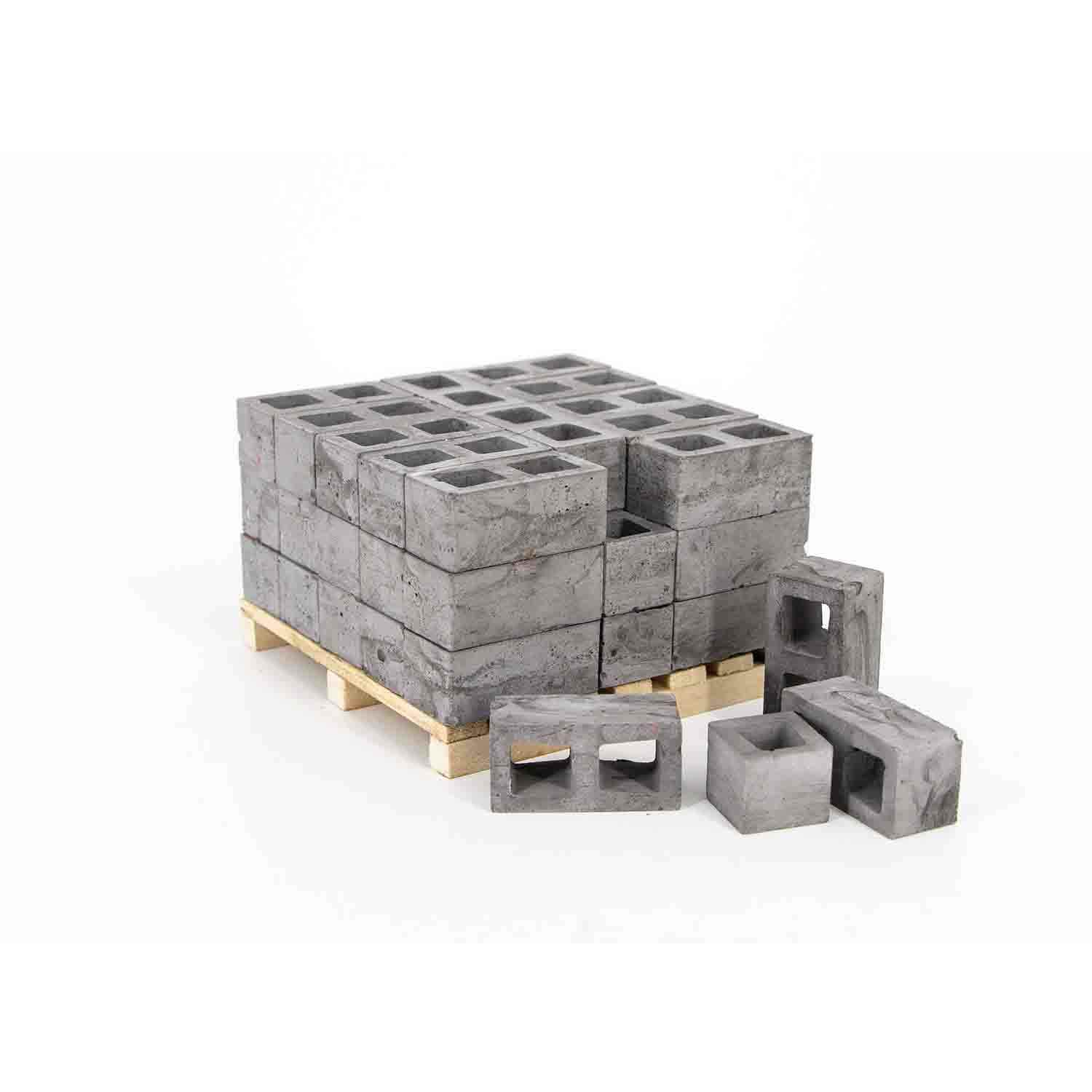 بلوک سیمانی ساده مقیاس1/12تعداد 100عددی اشل