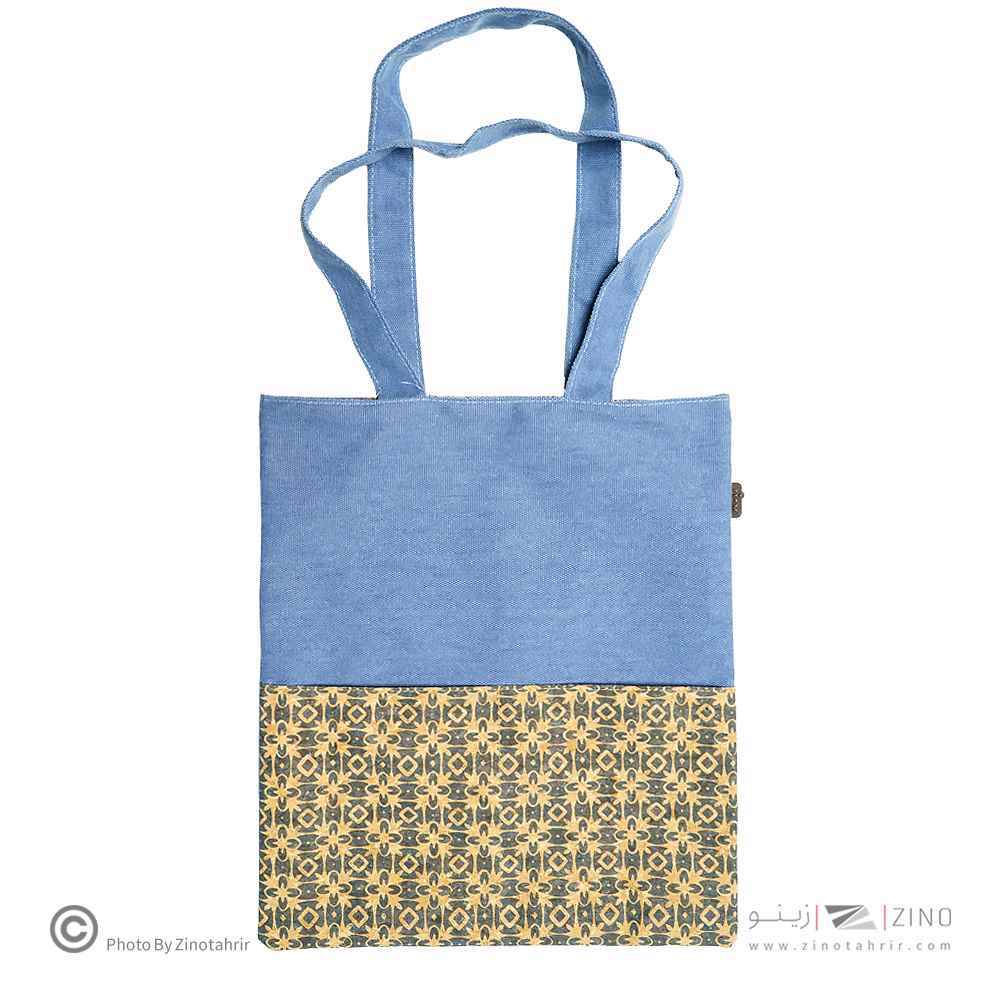 ساک خرید(توت بگ) بزرگ چوب پنبه باروک لیام کدL-16065