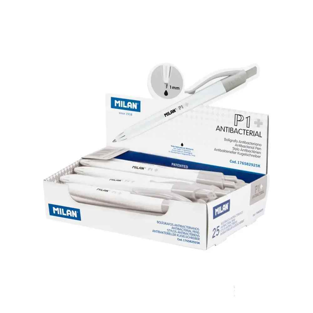 خودکار مشکی 1-0فشاری  آنتی باکتریال سری p1 میلان کد176582925k