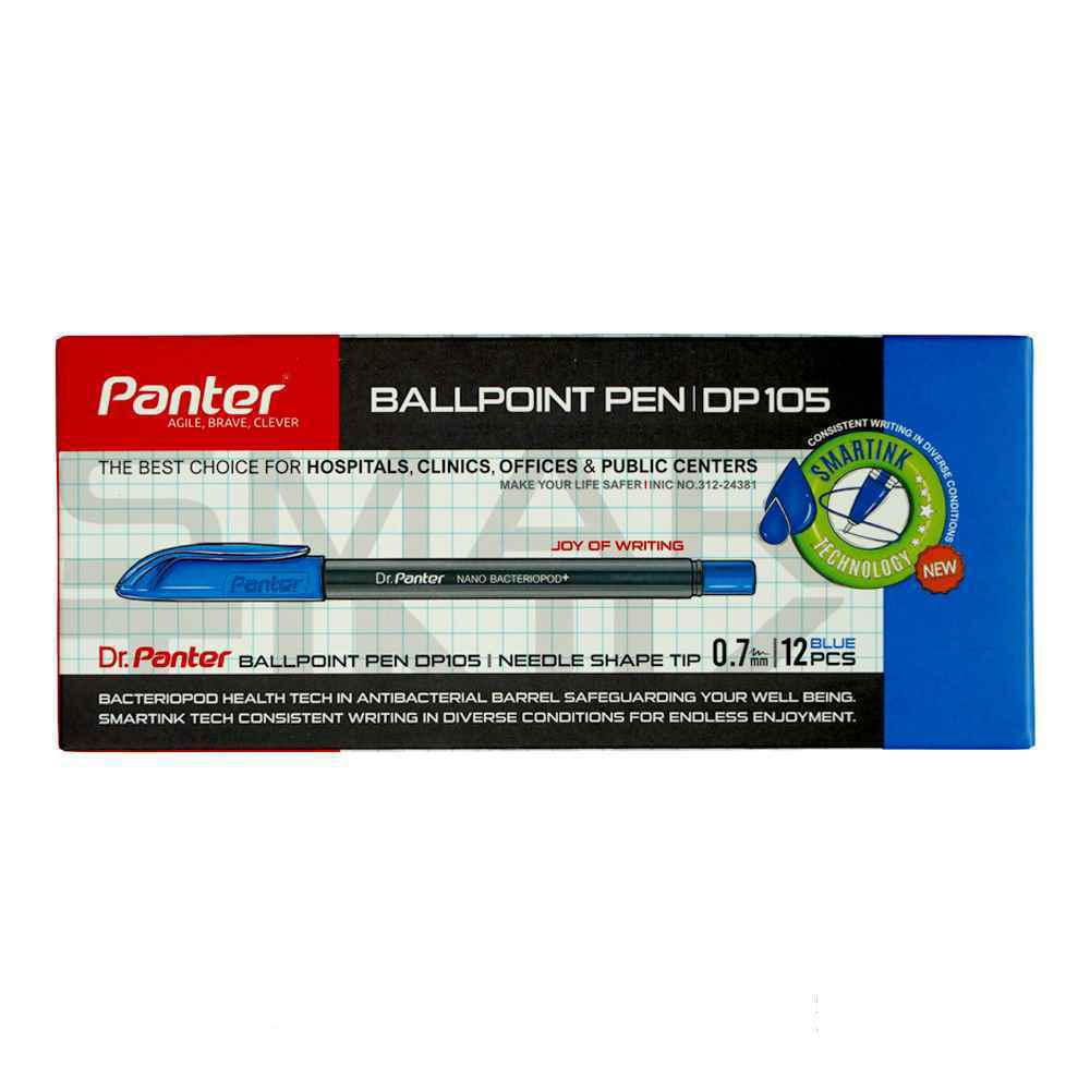 خودکار آبی 0-7دکتر پنتر12عددی کدdp105