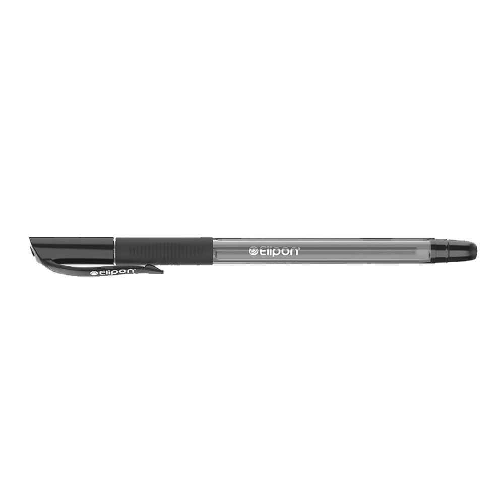 خودکار مشکی 0-7 سمی ژل  لیوان 50عددی الیپون en01 کد8261108