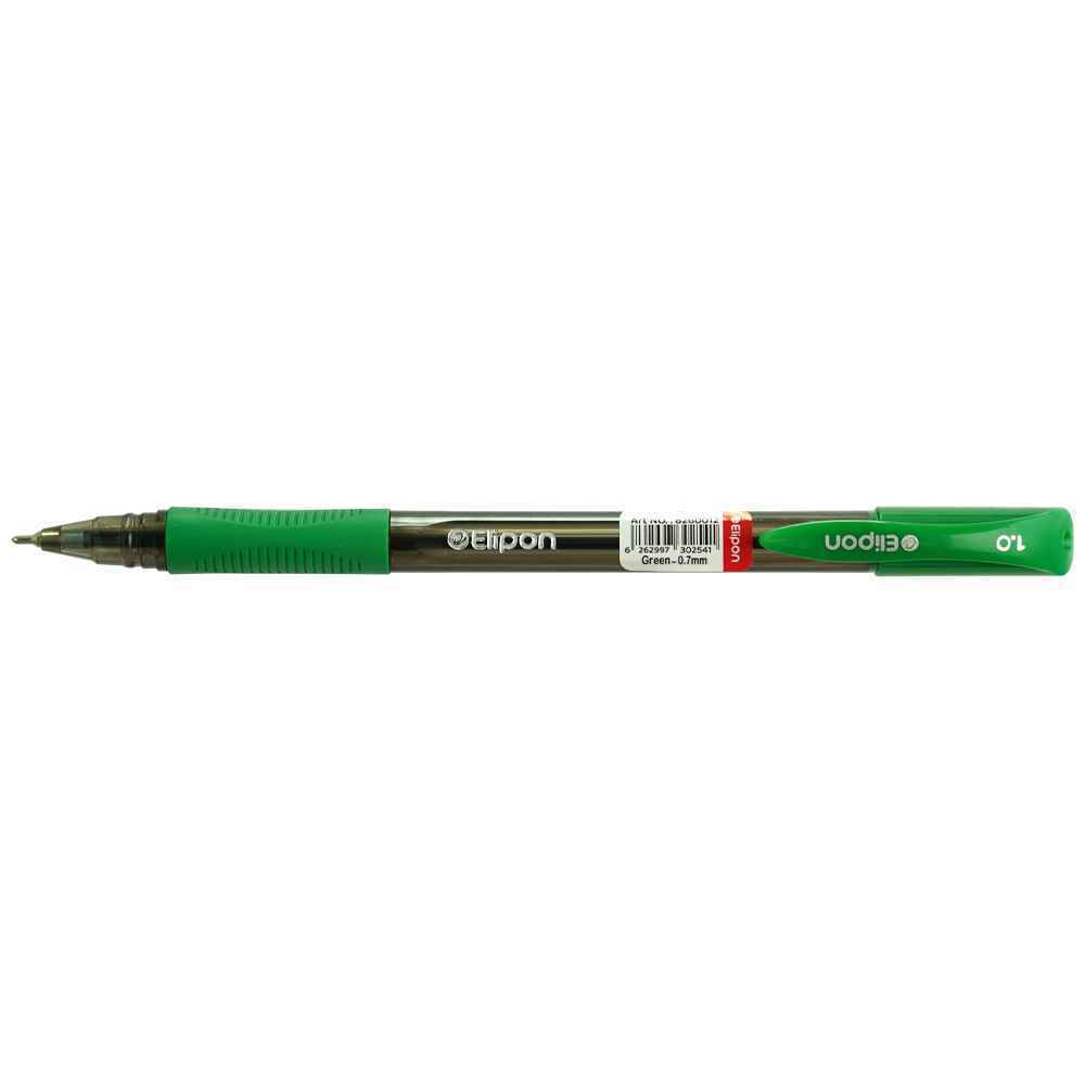خودکار سبز 1-0 سمی ژل  لیوان 50عددی الیپون ea01 کد8261104