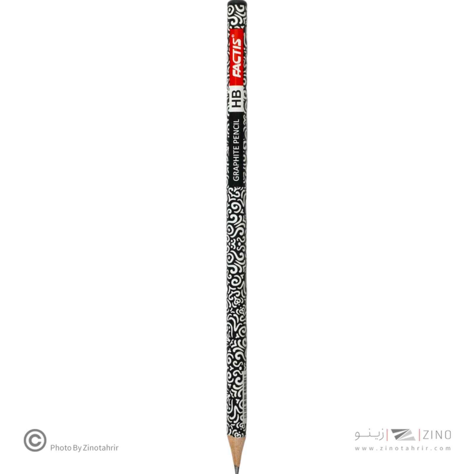 مدادمشکی فکتیس طرح کاشی