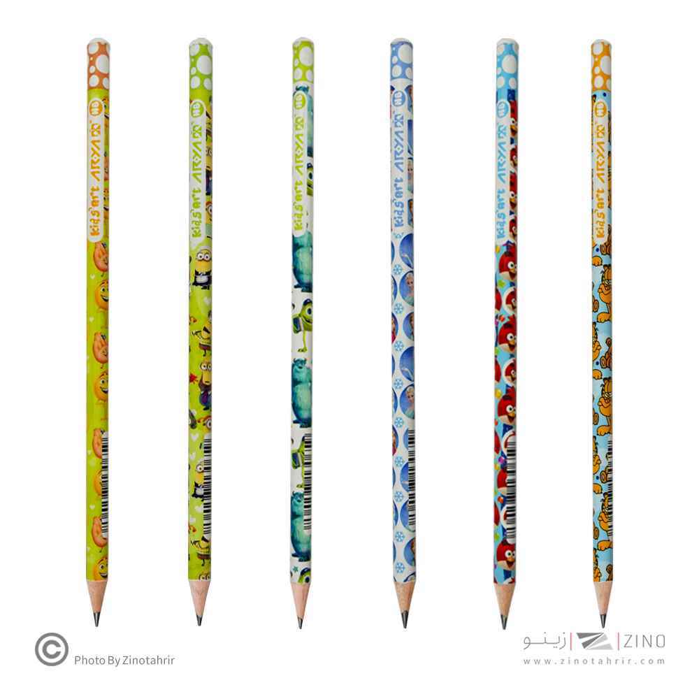 مدادمشکی فانتزی طرح دار آریا کد3039