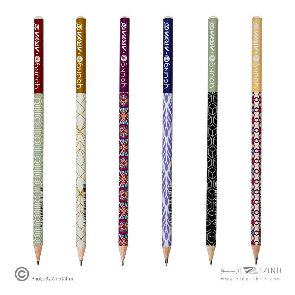 مدادمشکی فانتزی طرح دار آریا کد3039