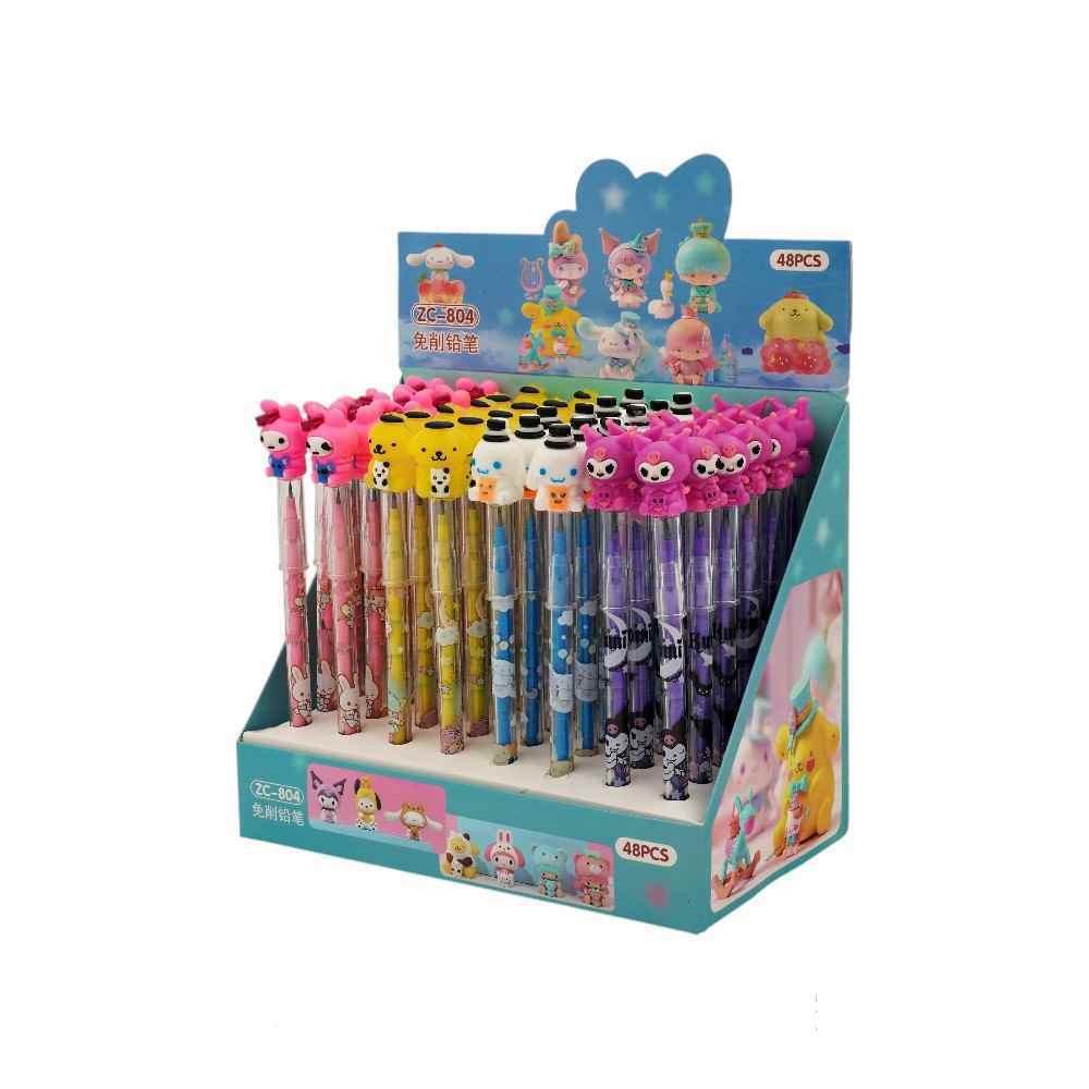 مداد فشنگی فانتزی (طرح لبوبو) کدB-45یاکدZC-713