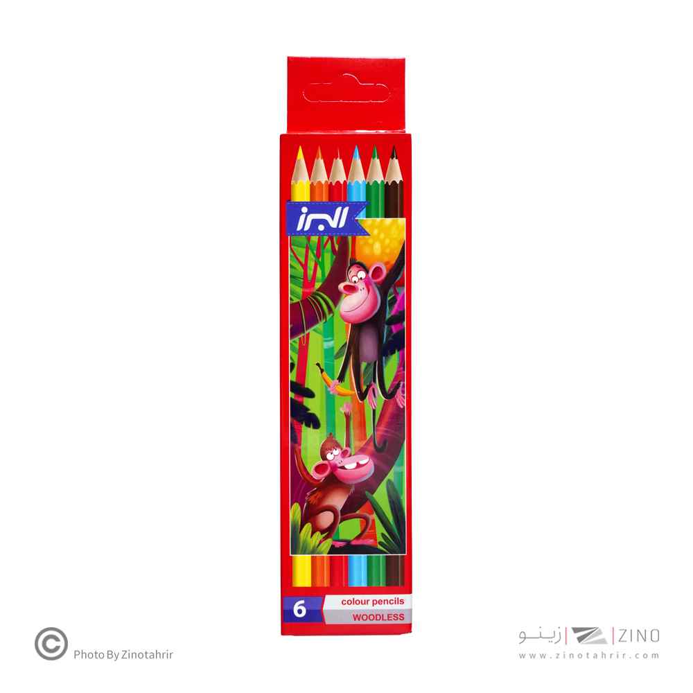 مدادرنگی6رنگ جعبه مقوایی پلیمری البرز