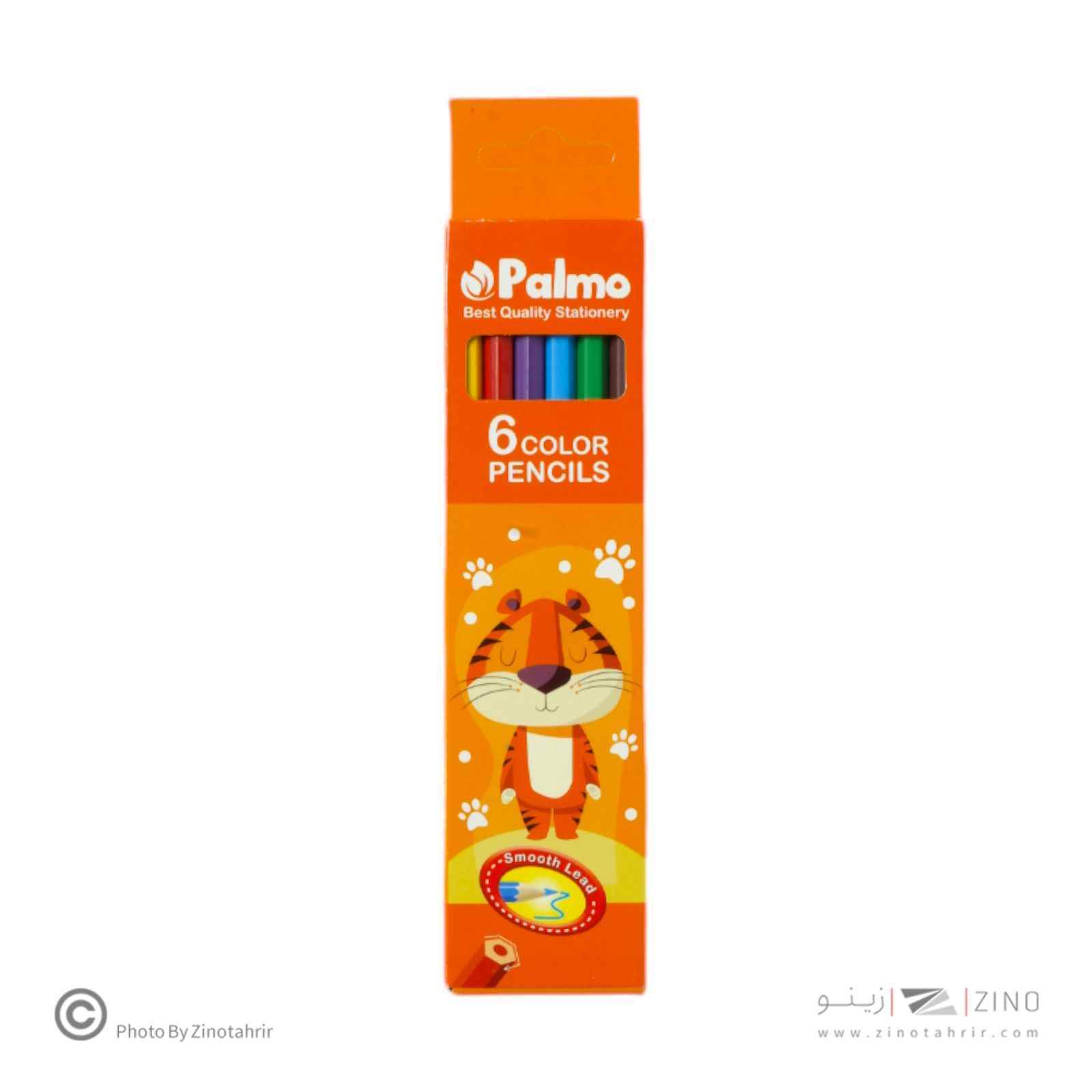 مدادرنگی6رنگ جعبه مقوایی پالمو