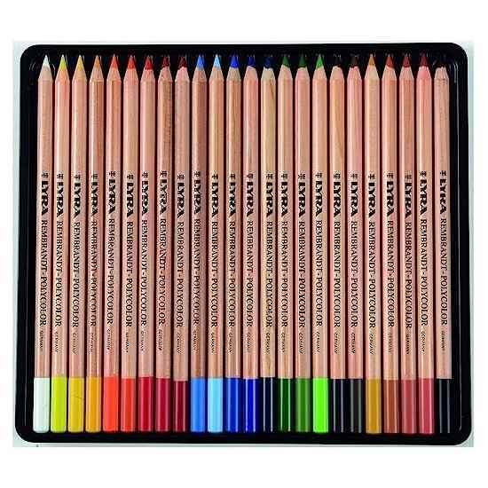 مداد24رنگ پلی کالرلیراکد2001240