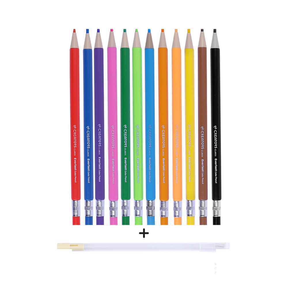 مدادرنگی12رنگ قوطی پلاستیکی(اتودی)سیکلاس سریEverlastکدCP26-12