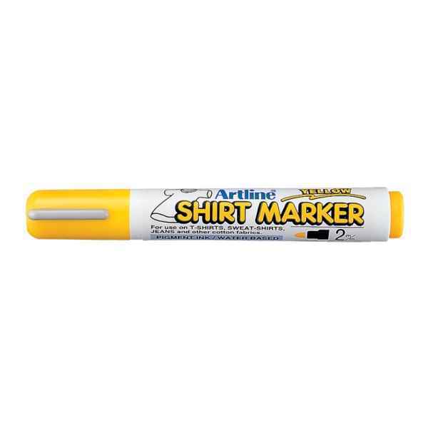 ماژیک تیشرت زردآرتلاین ekt2yellow