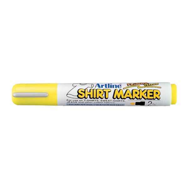 ماژیک تیشرت زردفلورسنت آرتلاین ekt2fluoroyellow