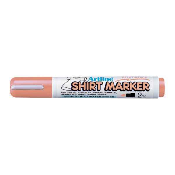 ماژیک تیشرت نارنجی کم رنگ آرتلاین ekt2paleorange