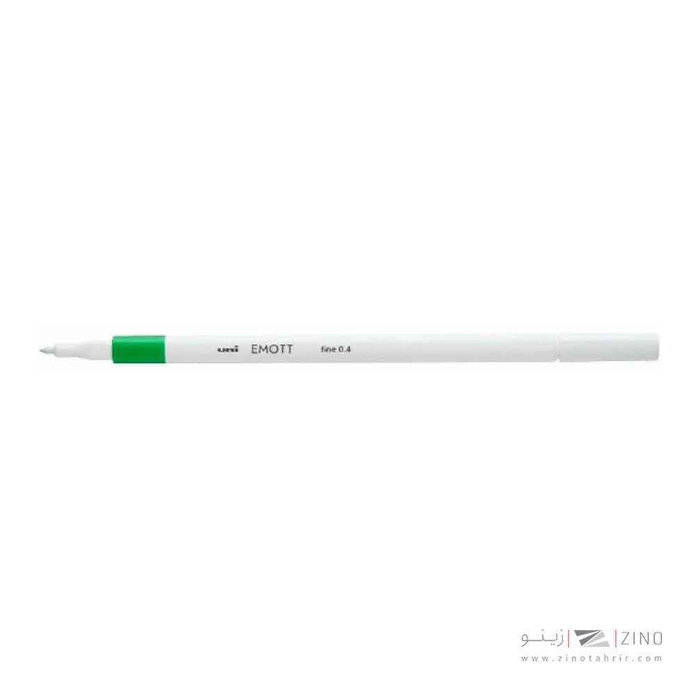 روان نویس نوک نمدی سبزEMOTT یونیبال