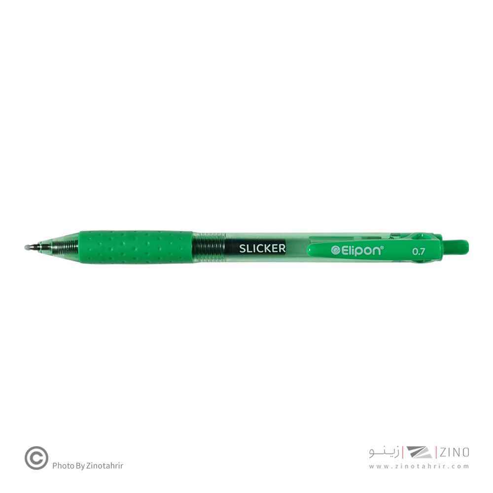 روان نویس فشاری اسلیکر سبز 0/7 الیپون
