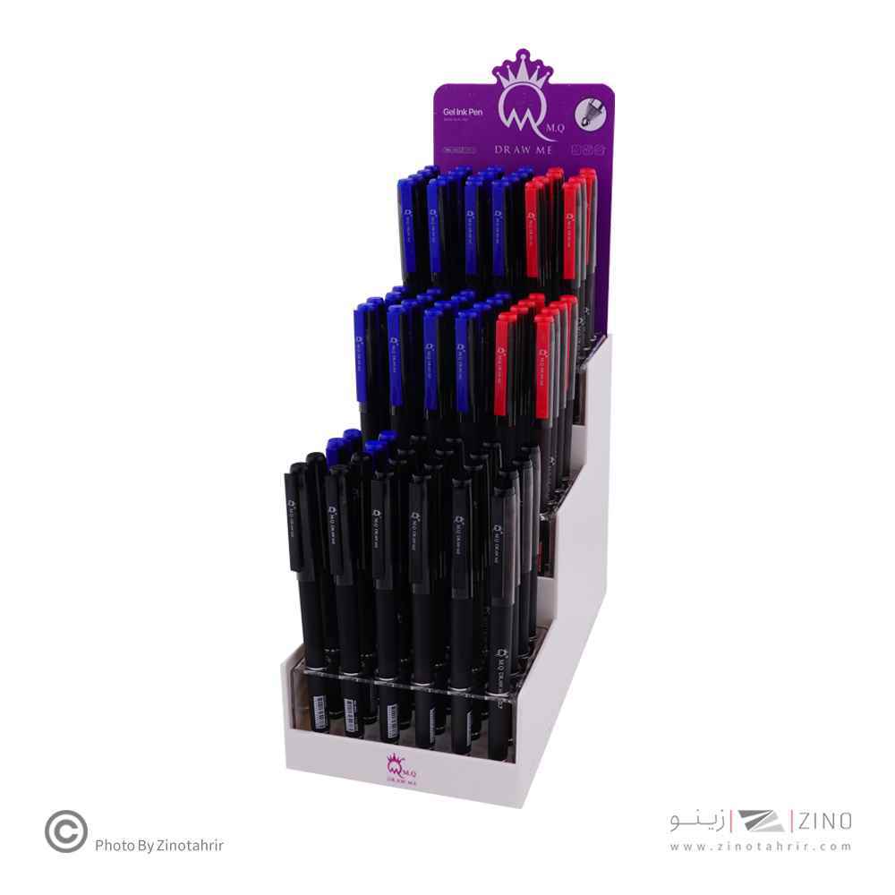 روان نویس رنگ جور(آبی قرمز مشکی)0/7 بدنه دودی ام کیو کد2022/2023