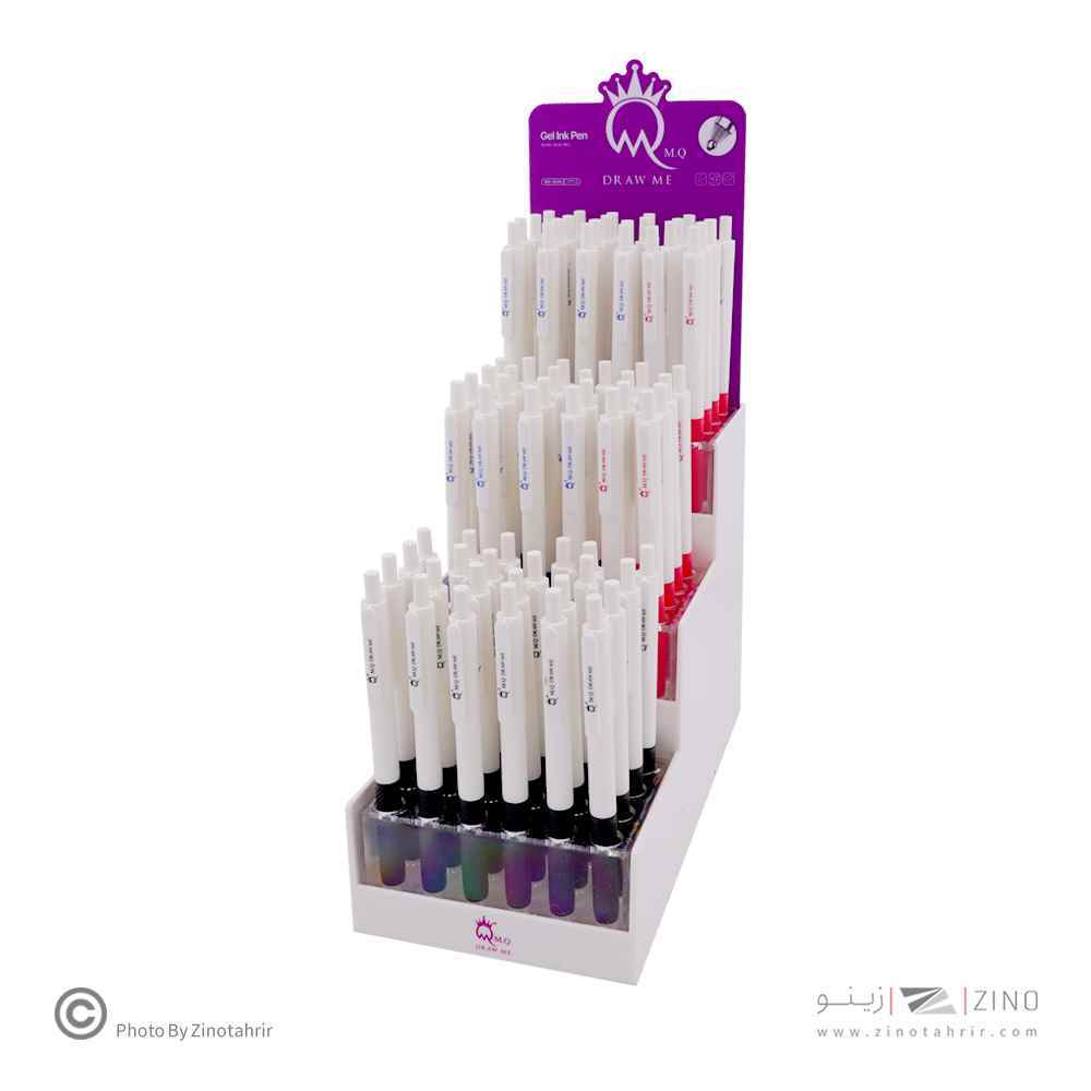 روان نویس فشاری رنگ جور(آبی قرمز مشکی)1/0  ام کیو کد2020/2021