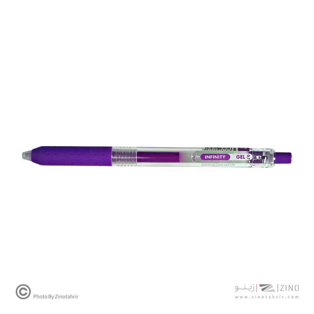 روان نویس فشاری گریپ دار اینفینیتی رنگ جور0/7 اسکول فنز استند 368 عددی 