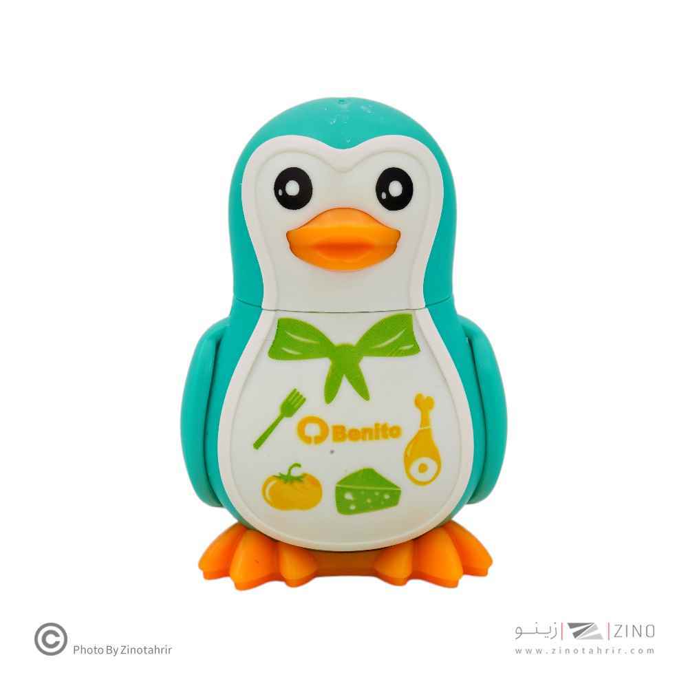 تراش مخزن دار دو سوراخ طرح پنگوئن بنیتو کد B 2005