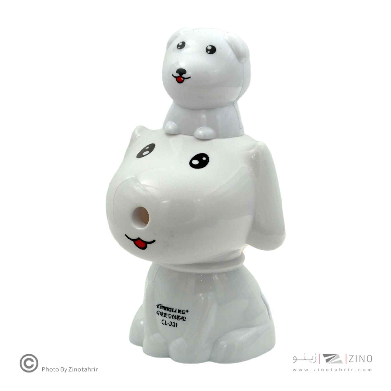 تراش رومیزی فانتزی سگ دوقلو کدCL-221