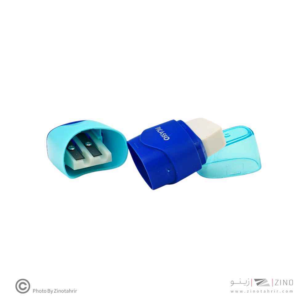 تراش پاکن دوسوراخ مخزن دار دورنگ پیکاسو کدSH-120