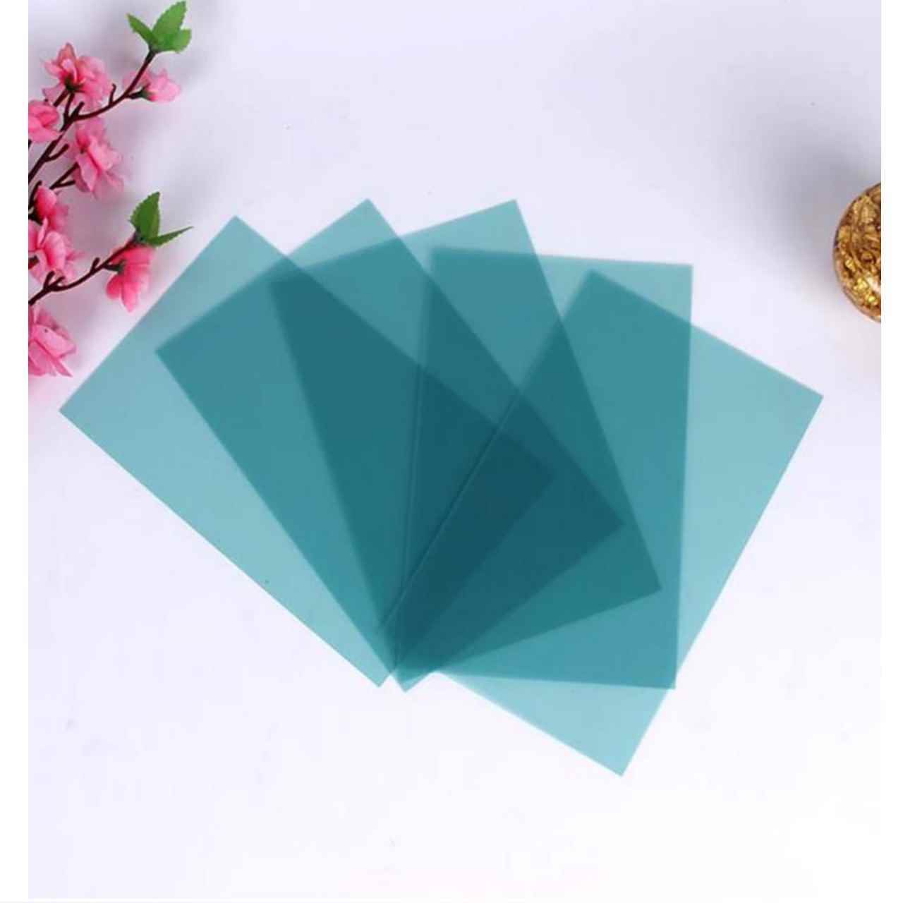 طلقA4فیروزه ای450میکرون سوپربایند