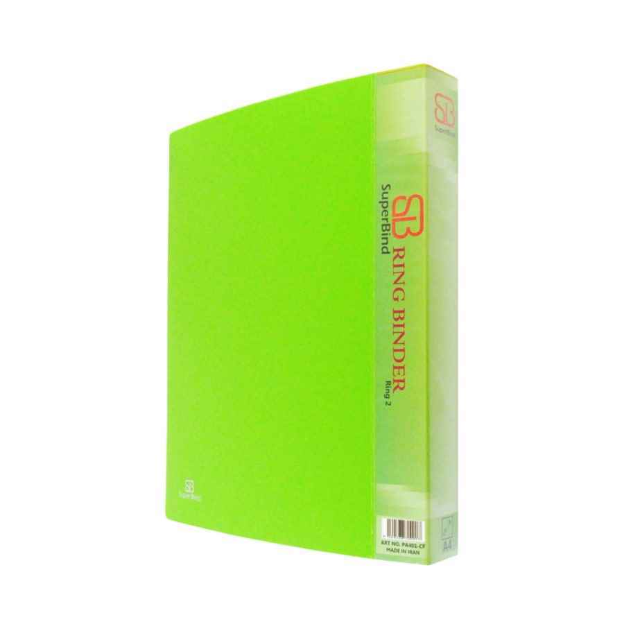 کلاسور 2 حلقه A4 الوان سوپربایند