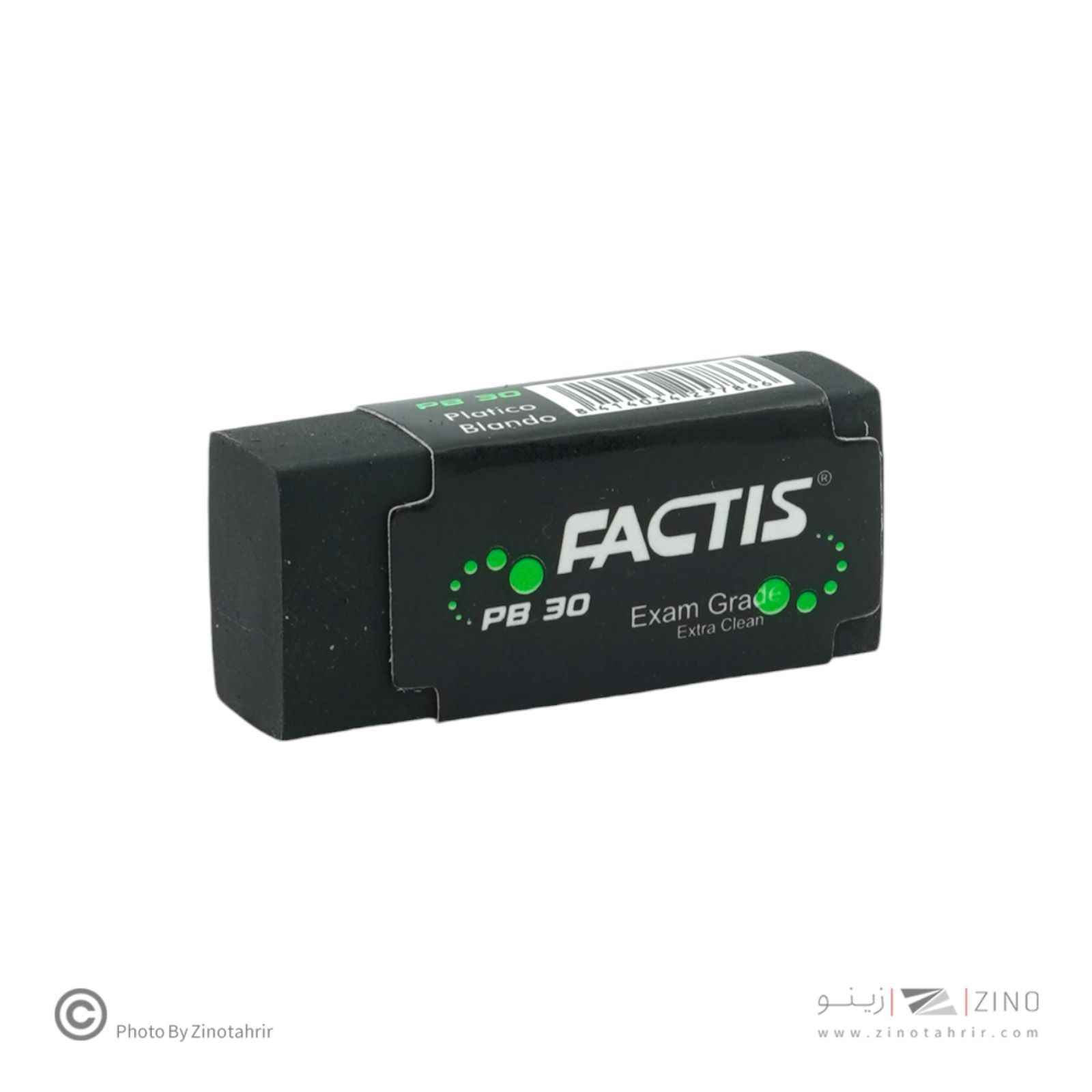 پاکن مشکی 30عددی فکتیس  PB30*کارتن25بسته ای*