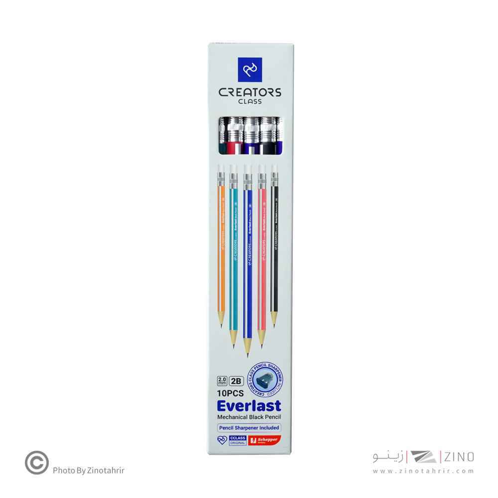 اتود2میل بدنه سه گوش با مغز گرید2B همراه با تراش (10عددی )سیکلاس کدCCMP20-2B