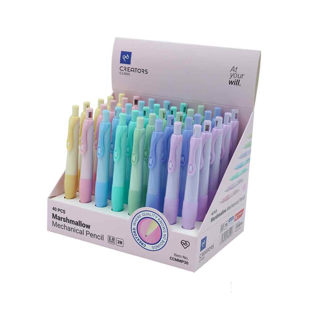 اتود2میل بدنه رنگ پاستلی  با مغز گرید2b مارشمالو سیکلاس کدccmmp30