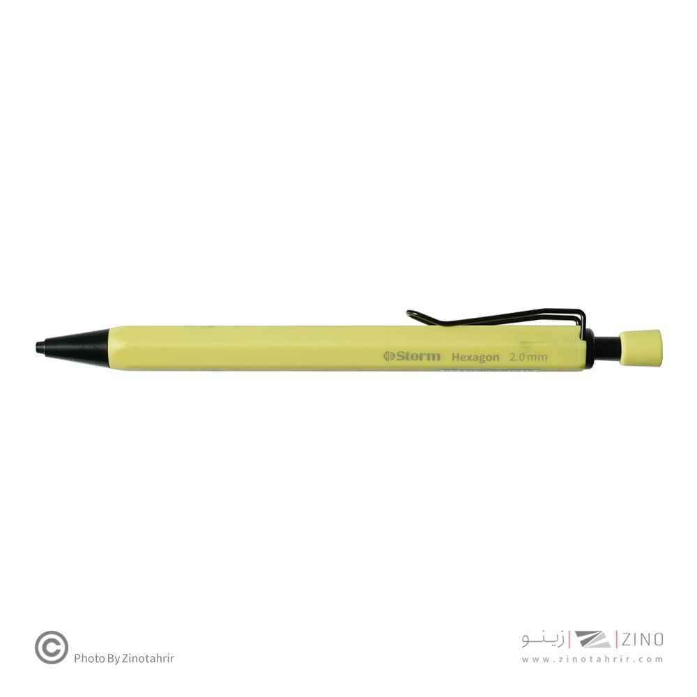 اتود2میل(بدنه شش گوش رنگ پاستلی) استورم سریHEXAGON کدHL-302120