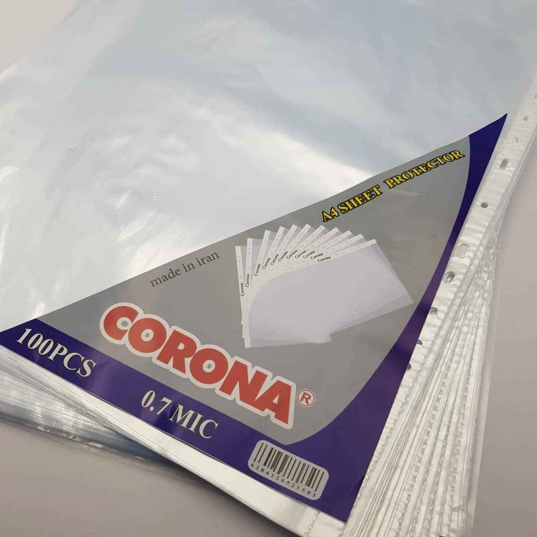 کاور A5 کرونا*کارتن40بسته ای*