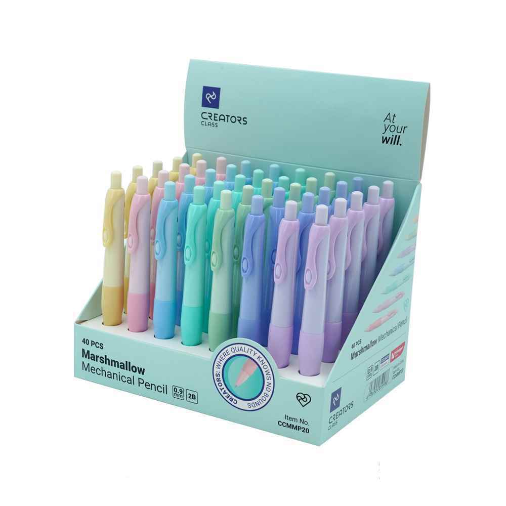 اتود0-9 بدنه رنگ پاستلی  با مغز گرید2b مارشمالو سیکلاس کدccmmp20