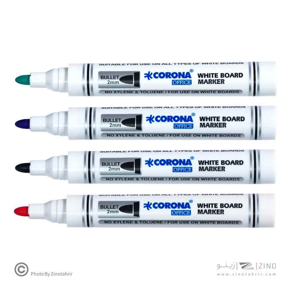 ماژیک وایت برد گرد رنگ جور کرونا کد2070