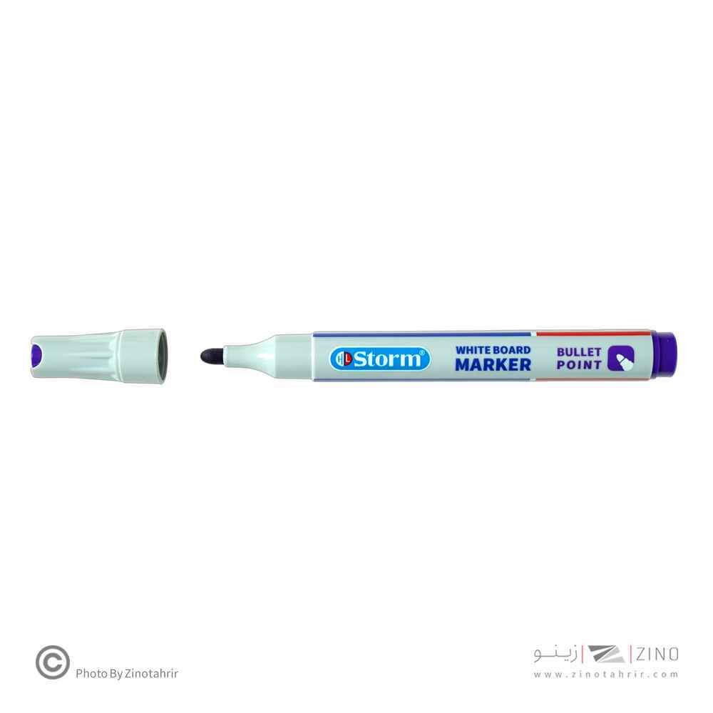 ماژیک وایت بردگرد بنفش استورم کد340776