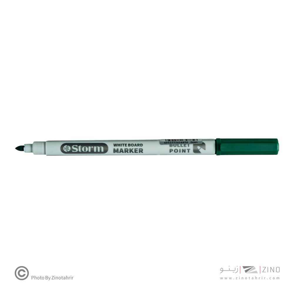 ماژیک وایت برد قلمی سبز استورم کد340704