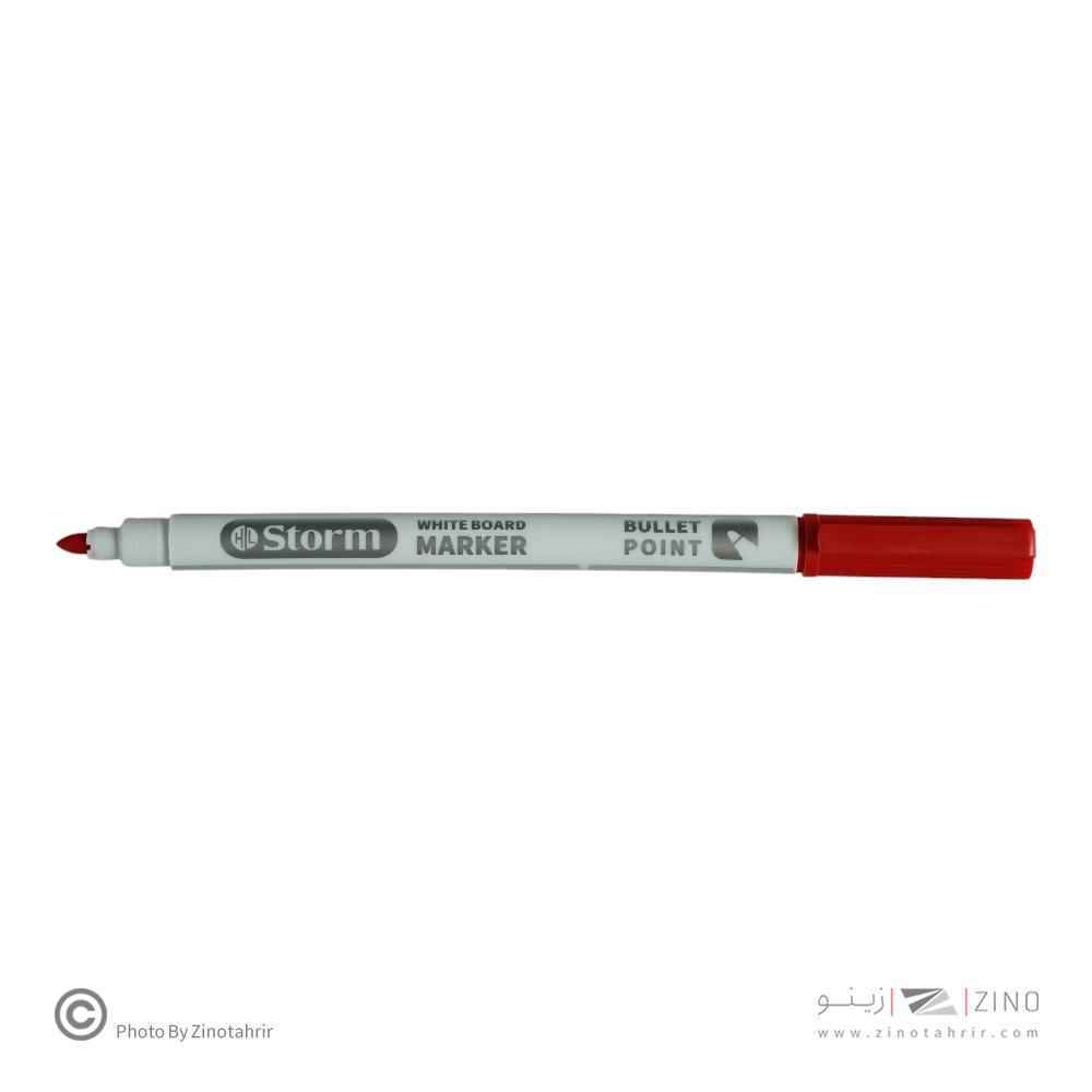 ماژیک وایت برد قلمی قهوه ای  استورم کد340711