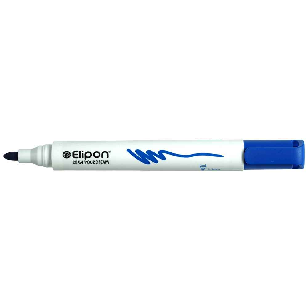 ماژیک وایت برد گرد آبی الیپون کد8241506