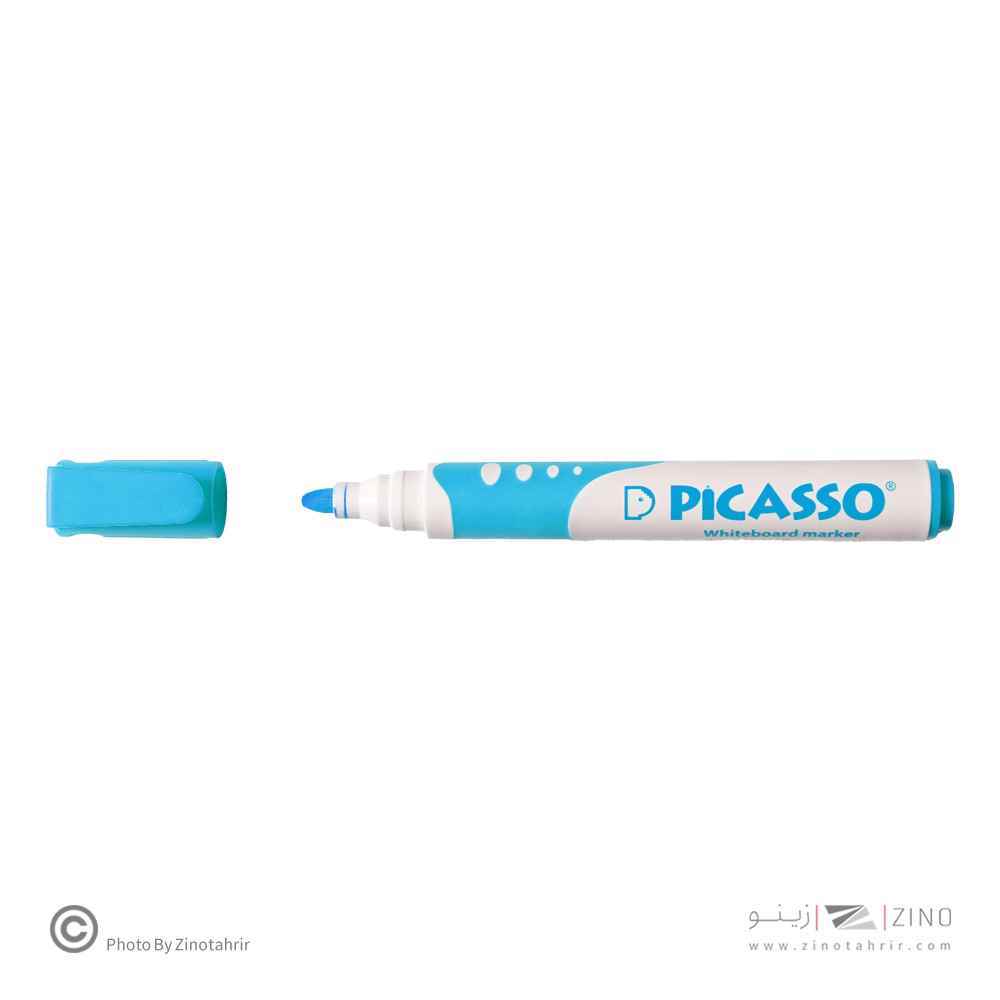 ماژیک وایت برد گرد آبی روشن پیکاسو