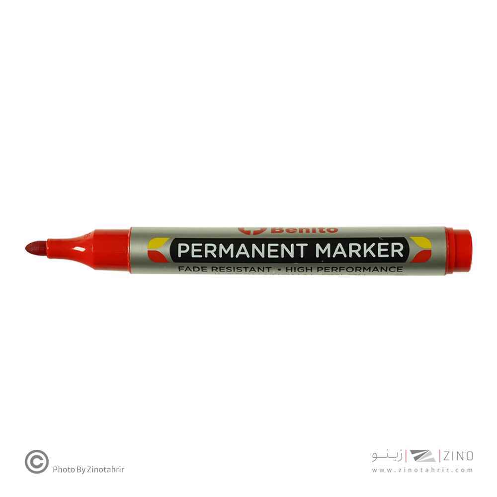 ماژیک معمولی گرد قرمز بنیتو