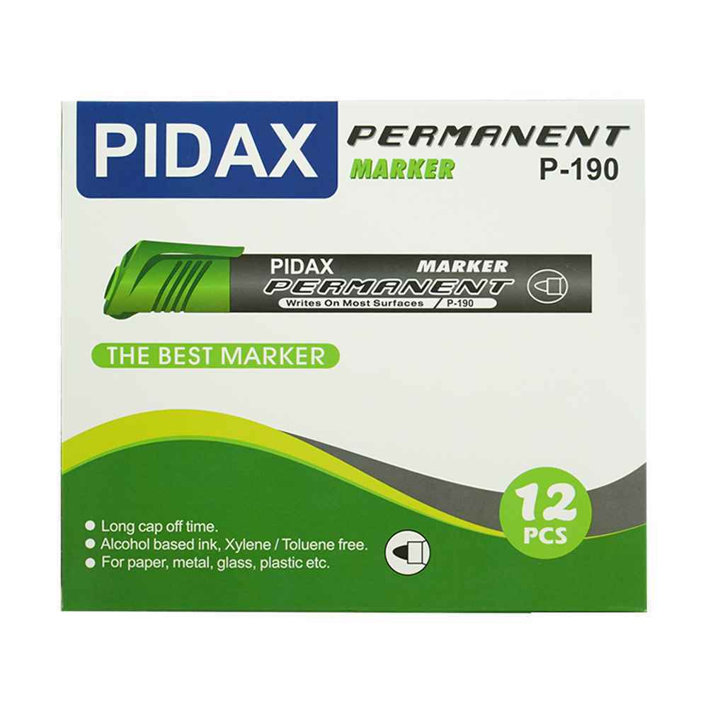 ماژیک معمولی گرد سبز پیداکس کدp-190