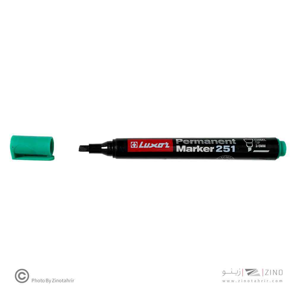 ماژیک معمولی تخت سبزلاکسر251