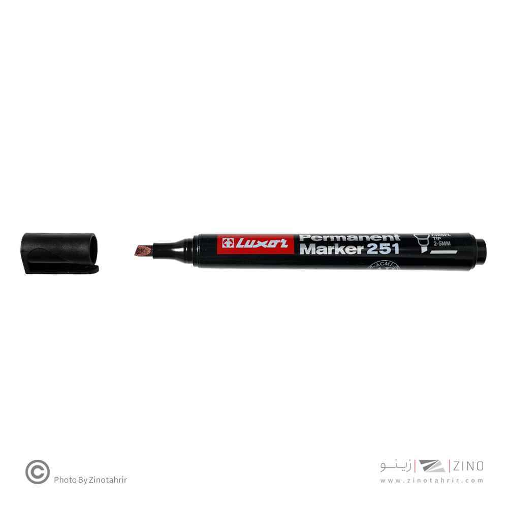 ماژیک معمولی تخت مشکی لاکسر251