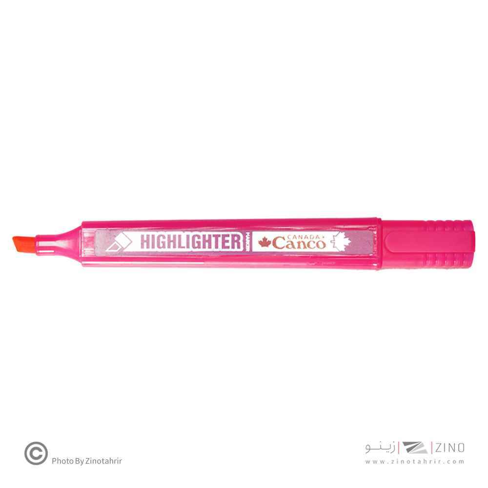 علامت زن صورتی فلورسنت کنکو