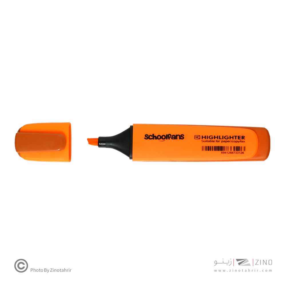 علامت زن نارنجی فسفری کلاسیک اسکول فنز کد92300 