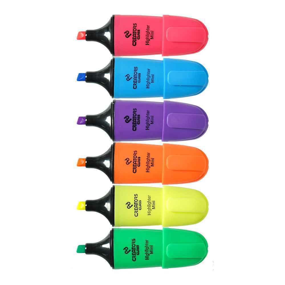 علامت زن لومو مینی فلورسنت 6 رنگ جور سیکلاسlumo-mini-hlf