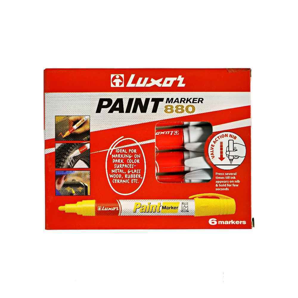 ماژیک پینت(صنعتی) سفید لاکسر کد3024