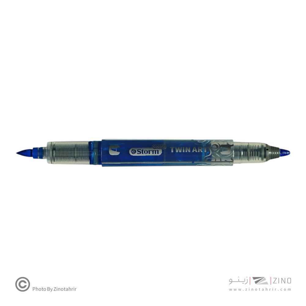 ماژیک اکریلیکTWIN ART رنگ آبی کبالت استورم کد348209